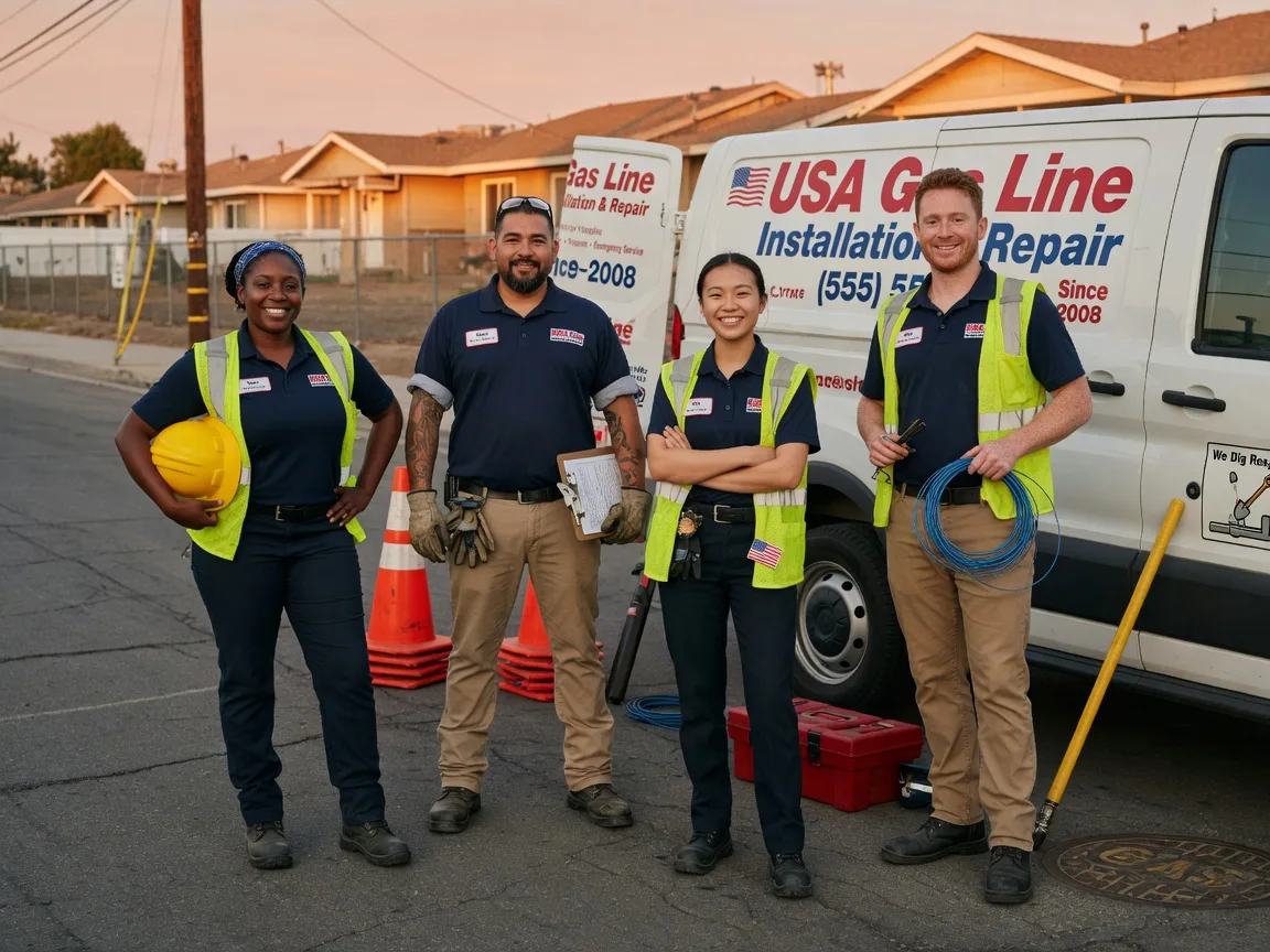 Gas Line Installation company in Downey, ID
